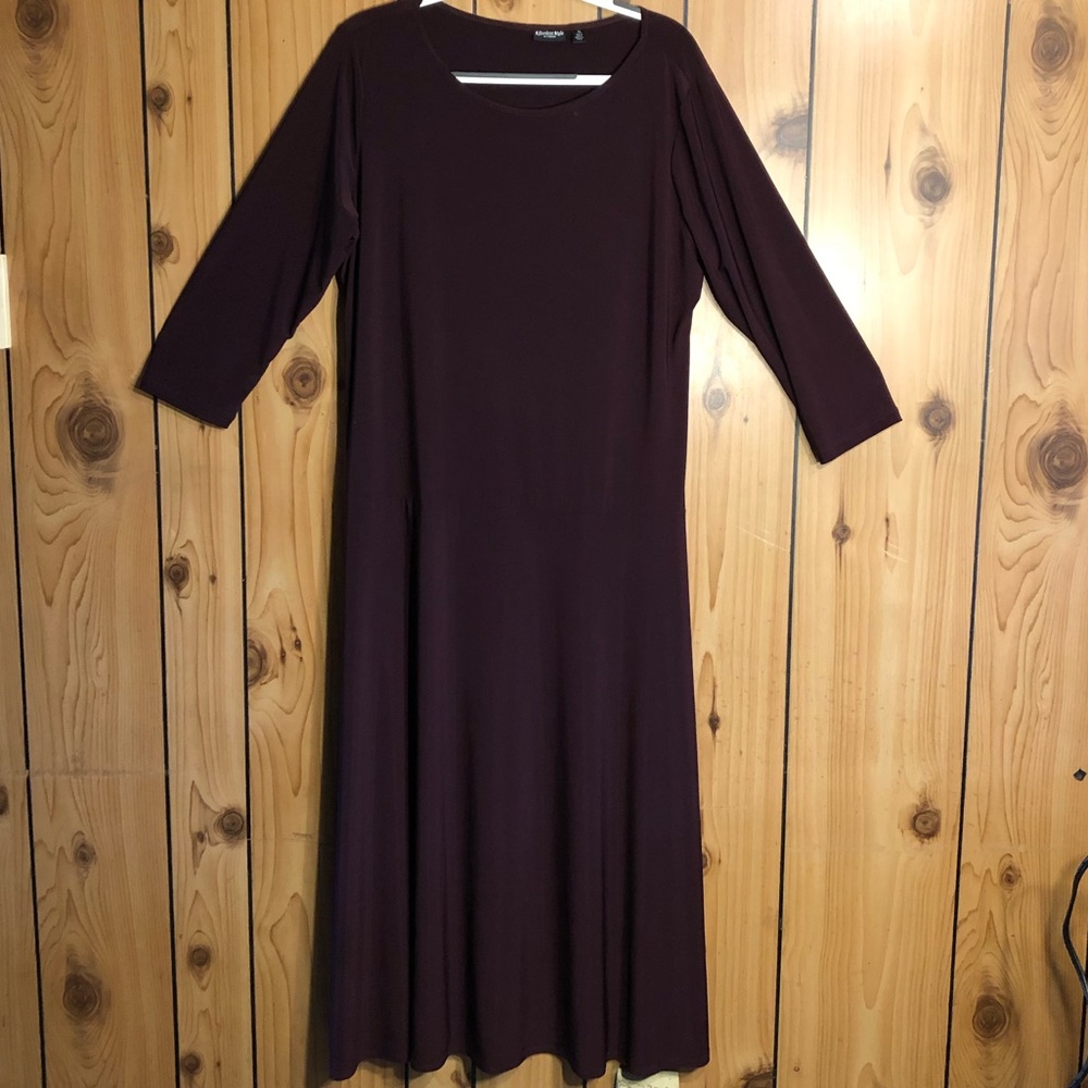 Citiknit purple dress